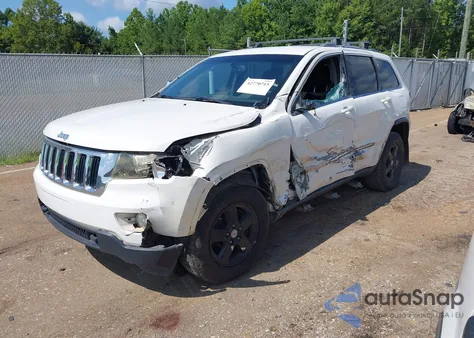 2012 Jeep Grand Cherokee Laredo из США, поврежденный, VIN 1C4RJFAG5CC312093